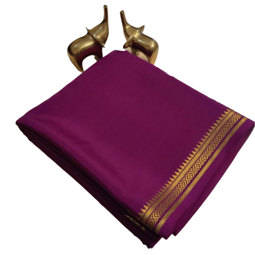 Semi Mysore silk sarees