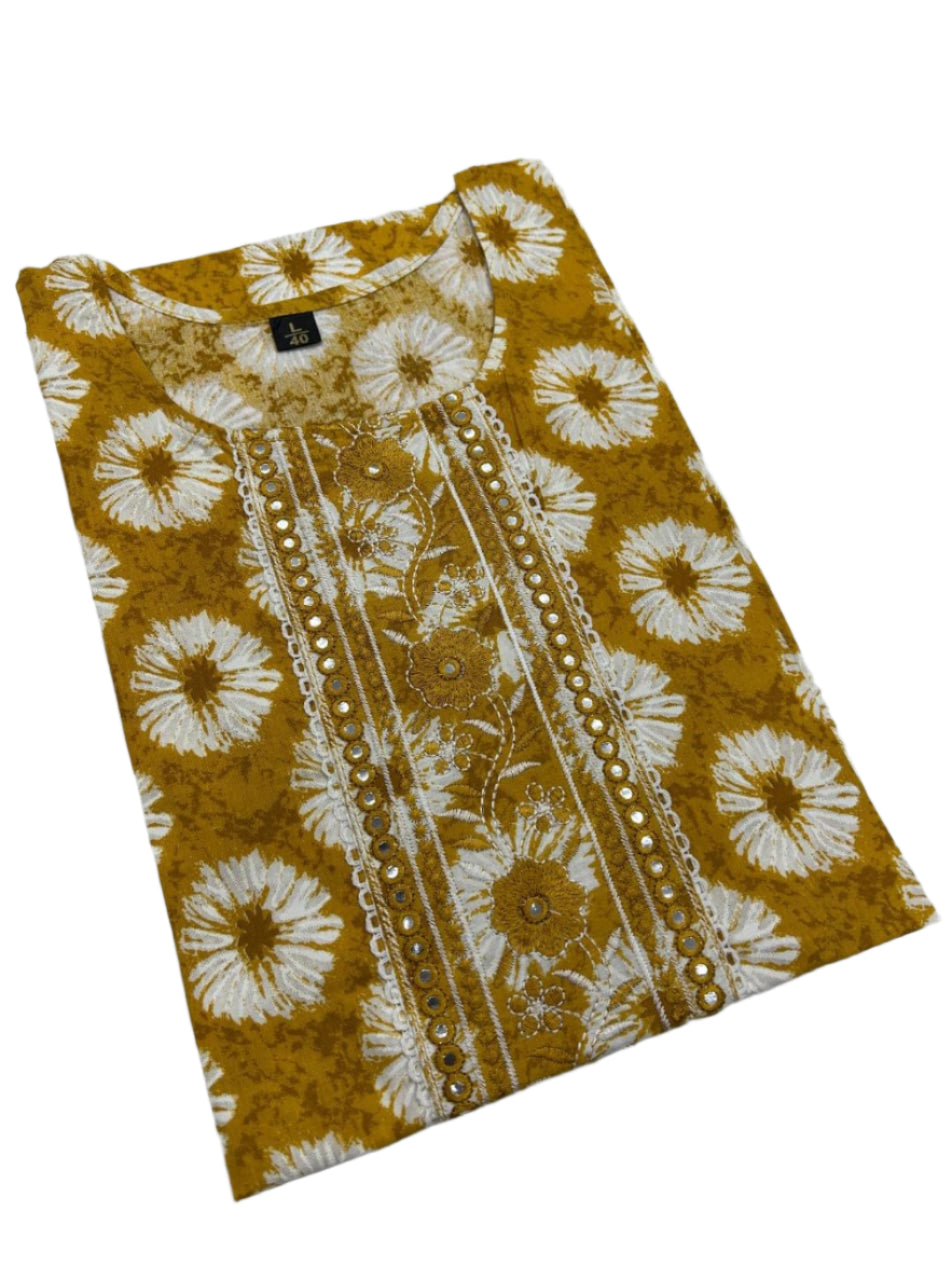 Pure Cotton Kurtis