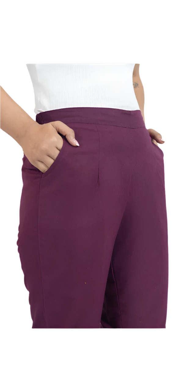 Women's Regular Cotton Pants