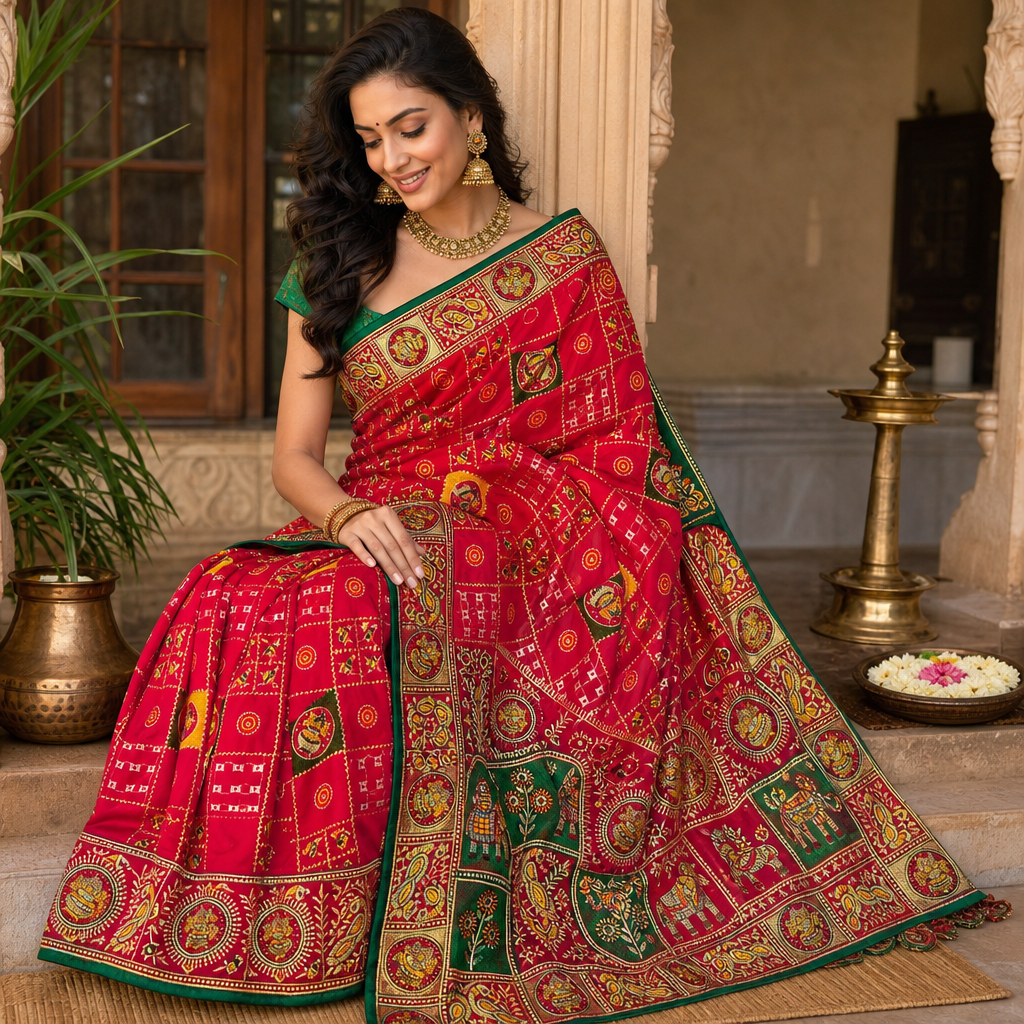 Georgette Fancy Sarees