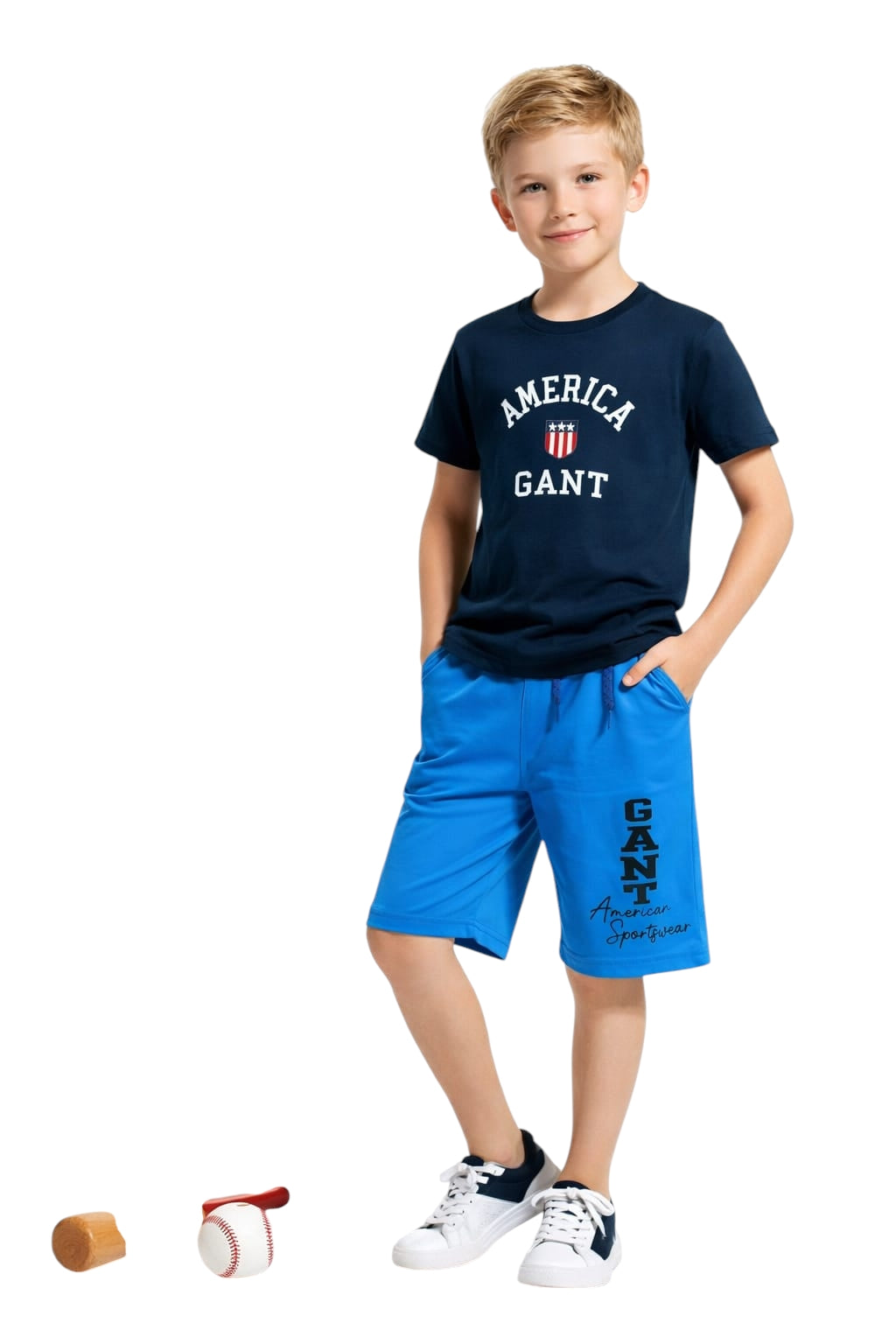 Boys Graphic Co-ord Set (T-Shirt + Shorts)