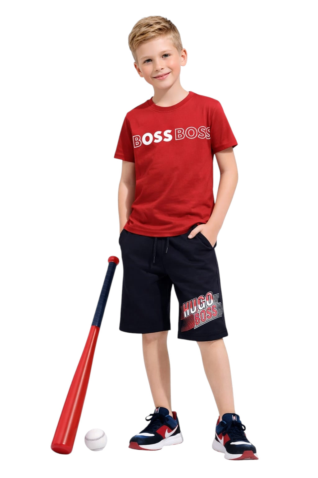 Boys Graphic Co-ord Set (T-Shirt + Shorts)