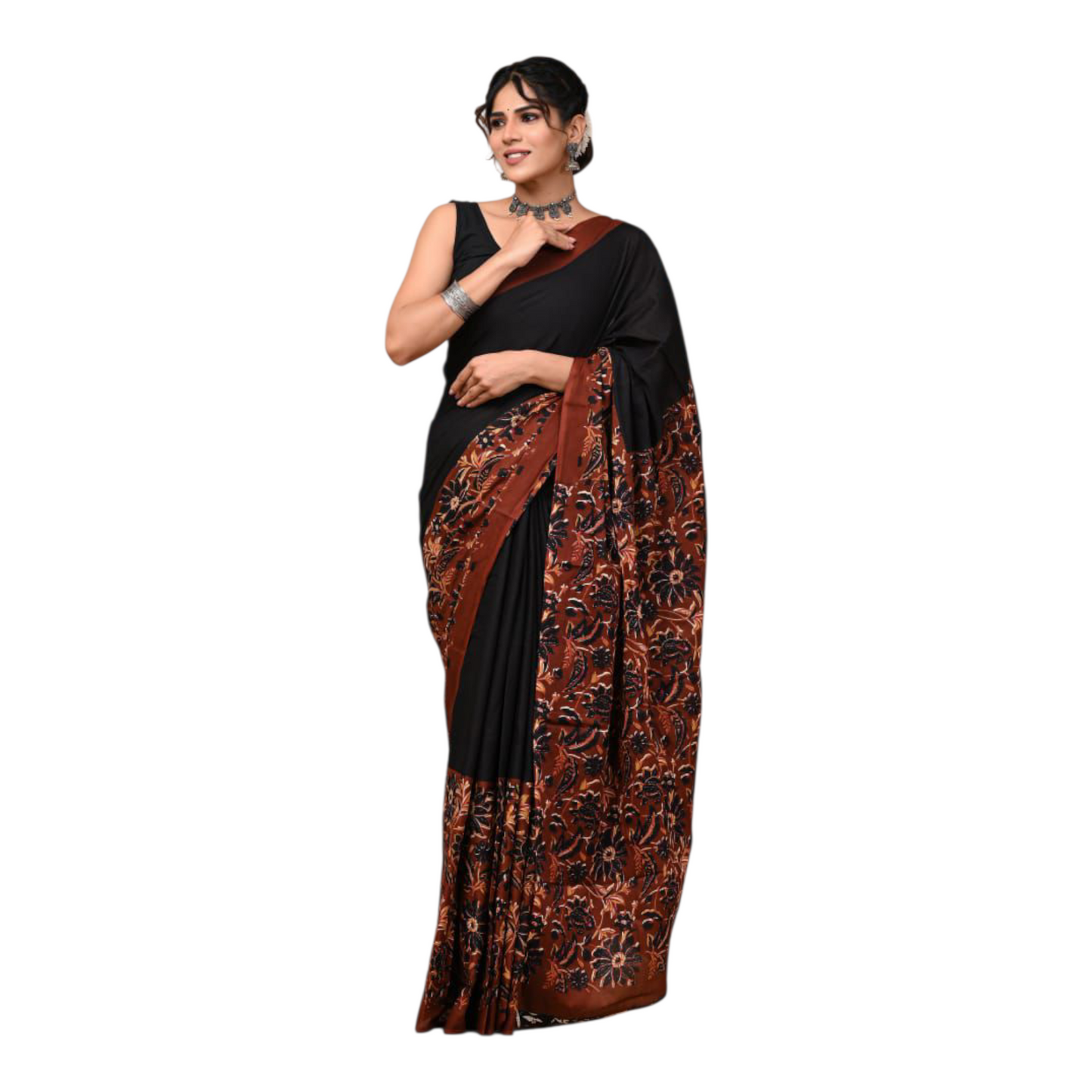 Cotton mulmul sarees with Blouse piece