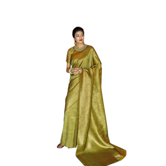 Lichi Silk Jacquard Saree