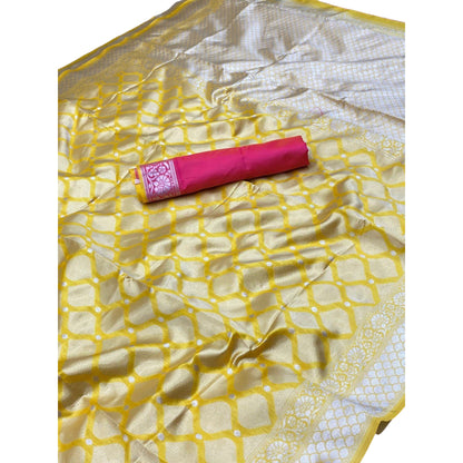 Lichi Silk Jacquard Saree