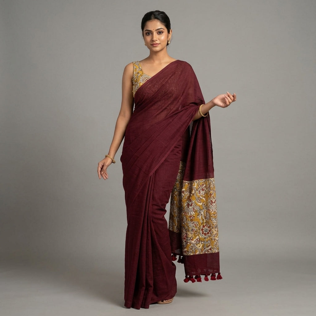 Khadi Cotton Sarees
