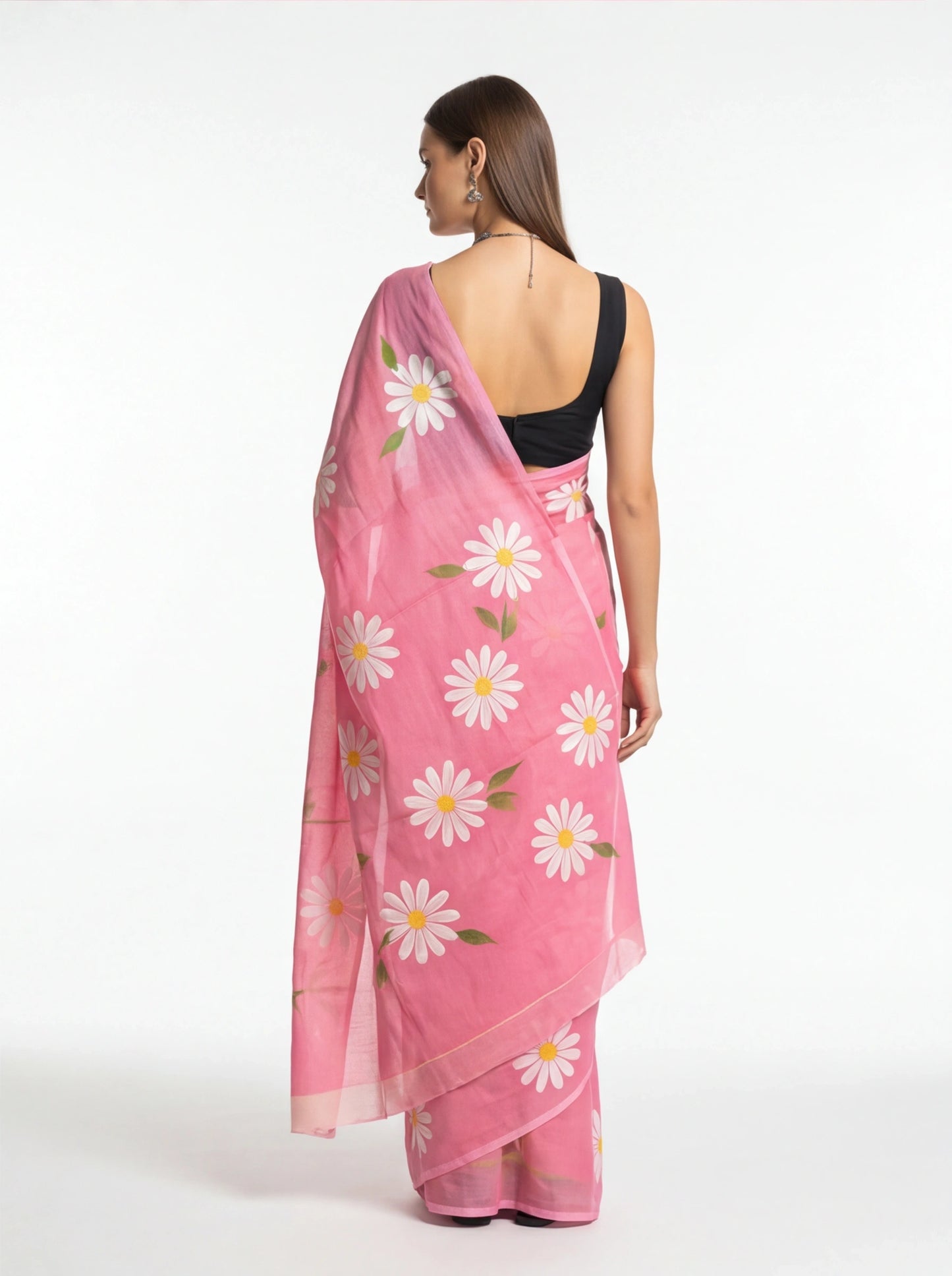Cotton mulmul sarees with Blouse piece